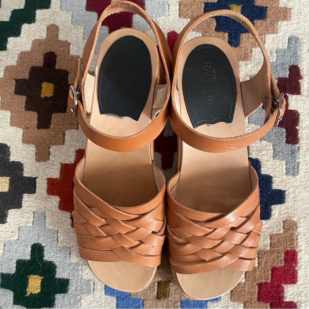 Swedish Hasbeens- Rutan Sandals
